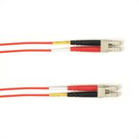 SM FO PATCH CABLE DUPLX, , PLENUM, RED, LCLC 1M Duplex ,