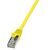 2m Cat.5e F/UTP networking cable Yellow Cat5e F/UTP (FTP) elb 2,00m