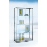 Free standing glass cabinet