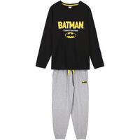 PIJAMA LARGO SINGLE JERSEY BATMAN BLACK