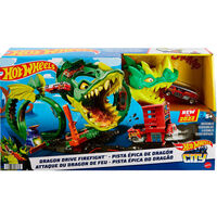 PISTA DRAGON DRIVE FIREFIGHT CITY HOT WHEELS