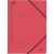 Eckspanner A4 für ca. 250 Blatt rot