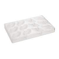 Schneider Chocolate Mould in Clear with Oval Textures Shape - Shock Resistant
