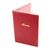 Olympia PVC A4 Menu Holder in Burgundy with Inbuilt Slip Pocket Show Two Pages
