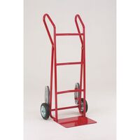 Steel fixed toe plate stairclimbing sack trucks, capacity 200kg