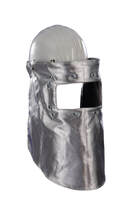 Gesichtsschutz 1000°C Preox-Aramid, aluminisiert, 260g/m², mit Aufhäng
