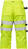 High Vis 3/4 Handwerkerhose Kl.2 2027 PLU Warnschutz-gelb/marine - Rückansicht