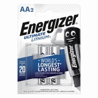 Batterien Lithium Rundzellen Energizer® | Typ: FR6/L91/AA/Mignon