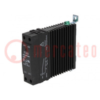 Relay: solid state; Ucntrl: 110÷280VAC; 10A; 48÷530VAC; -40÷80°C