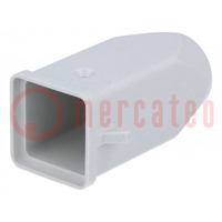 Enclosure: for HDC connectors; CK; size 21.21; Locking: for latch
