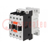 Contactor: 3-pole; NO x3; Auxiliary contacts: NC; 24VAC; 12A; BF