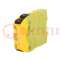 Module: safety relay; PNOZ s6; Usup: 24VDC; IN: 3; OUT: 5; -10÷55°C