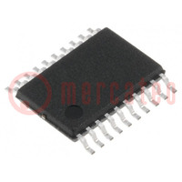 IC: PIC microcontroller; 14kB; 32MHz; 2.3÷5.5VDC; SMD; SSOP20; tube