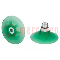 Suction cup; 60mm; G1/4 AG; Shore hardness: 65; 12.669cm3; SPF