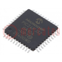 IC: PIC mikrokontroller; 32kB; 32MHz; SMD; TQFP44; PIC24; 8kBSRAM