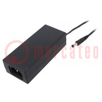 Power supply: switched-mode; 12VDC; 3.34A; Out: 5,5/2,5; 40W; POSC