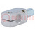 Mounting coupler; pin; D: 12mm; S: 10mm; W: 20mm; H: 20mm; aluminium