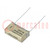 Kondensator: papierowy; X2; 470nF; 125VAC; 20,3mm; ±20%; THT; PMR205