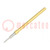 Test needle; Operational spring compression: 4.2mm; 3A; Ø: 1.6mm