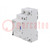 Relay: installation; bistable,impulse; DPDT; Ucoil: 230VAC; 32A
