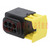 Connector: automotive; female; plug; for cable; PIN: 7(3+4); black