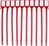 Rohr- und Kabelkennzeichnungsbänder - Rot, 6 x 196 mm, Nylon, Kabel, Rohre, 1