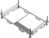 Modellbeispiel: Stapelpalette mit Kranhaken und herausnehmbaren Holmen (Art. 32001)