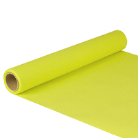 Tischläufer, Tissue "ROYAL Collection" 5 m x 40 cm limonengrün. Material: Tissue. Farbe: limonengrün