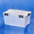 IRIS All-Weather-Box, 50L, wasserdichte Kunststoffbox, transparent