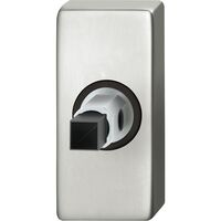 Produktbild zu FSB keretes ajtó kilincs rozetta adapter, szögletes, 8 mm, alumínium ezüst