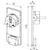 Skizze zu Cavo prolunga EVOline Plug 1,5 m con distributore 3 vie, plastica bianca