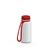 Artikelbild Drink bottle "Refresh" clear-transparent incl. strap, 0.4 l, white/red