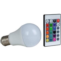 HEITRONIC LED E27 7.5 W=50 W RGB