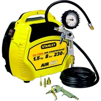 STANLEY 1868 - COMPRESOR NEUMÁTICO PORTÁTIL CONJUNTO KIT DE AIRE
