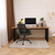 Home Office Stuhl / Drehstuhl SOLAO LIFE Stoff dunkelgrau hjh LIVING