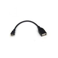 3GO C122 CABLE USB 0,15 M USB 2.0 MICRO-USB B USB A NEGRO