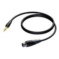 Kabel 6,3mm Jack Męski - XLR Żeński 5 m - CLA900/5