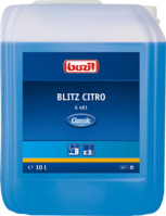 Produktabbildung - Buzil Bistro G435, 12 x 1000 ml, alkalischer Küchen-Intensivreiniger, ph-Wert 13,5