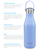 Ohelo Water Bottle 500ml Vacuum Insulated Stainless Steel - White Swallow