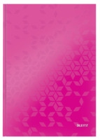 Notizbuch WOW, A4, liniert, pink
