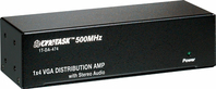 TV One 1T-DA-474 video line amplifier 500 MHz Black