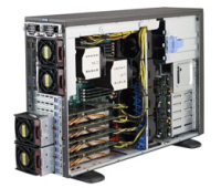 Supermicro SuperServer 7048GR-TR Intel® C612 LGA 2011 (Socket R) Rack (4U) Black