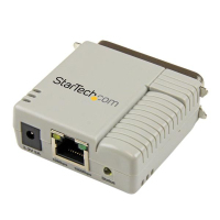 StarTech.com PM1115P2 Druckserver Ethernet-LAN Beige
