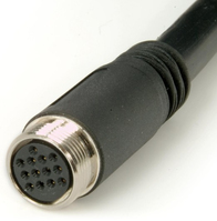 Kindermann 7484000030 coax-kabel 30 m 13-pin Zwart