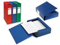 SEI Rota Archivio 3L scatola per la conservazione di documenti Cartoncino, PVC Blu