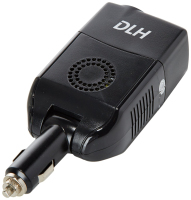 DLH DY-SU1301 adaptateur de puissance & onduleur Auto 75 W Noir