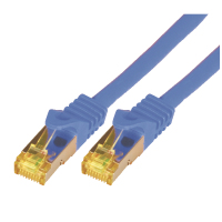 M-Cab CAT7 Roh-Netzwerkkabel S-FTP, PIMF, LSZH, 10GB, 7.50m, blau