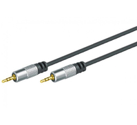 Tecline 49930812 Audio-Kabel 1,5 m 3.5mm Schwarz