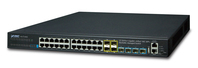 PLANET XGS3-24042 network switch Managed L3 Gigabit Ethernet (10/100/1000) 1U Black