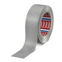 TESA 04662-00086-00 cinta adhesiva Plata Apto para uso en interior Adecuado para uso en exteriores 50 m